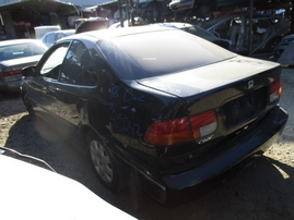 1998 HONDA CIVIC EX BLACK 1.6L VTEC AT 2DR A15243